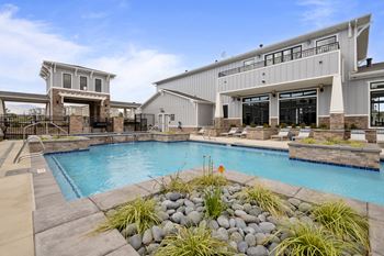 Resort-style pool